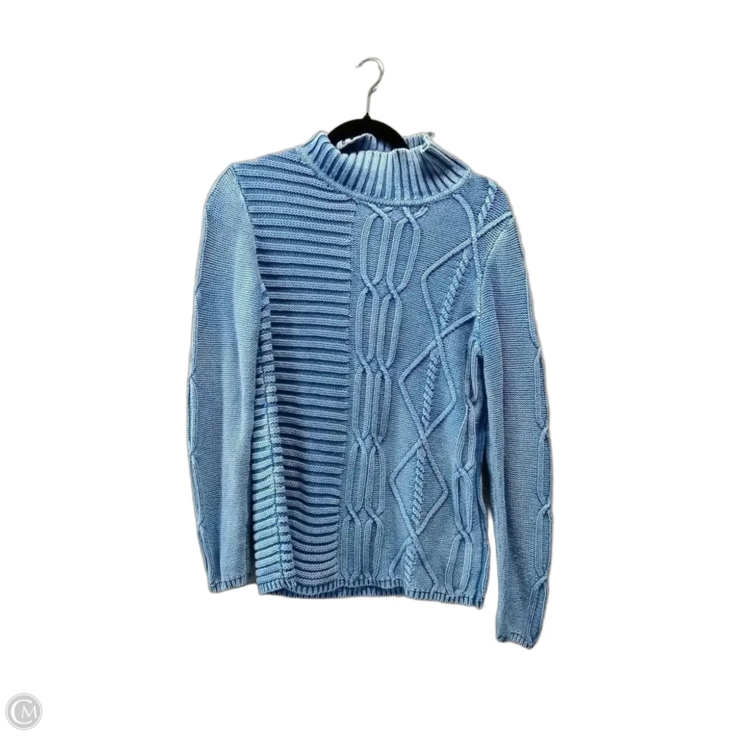 Sweater By Tribal In Blue, Size: S