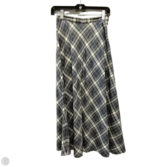 Skirt Maxi By Eddie Bauer In Plaid Pattern, Size: 2
