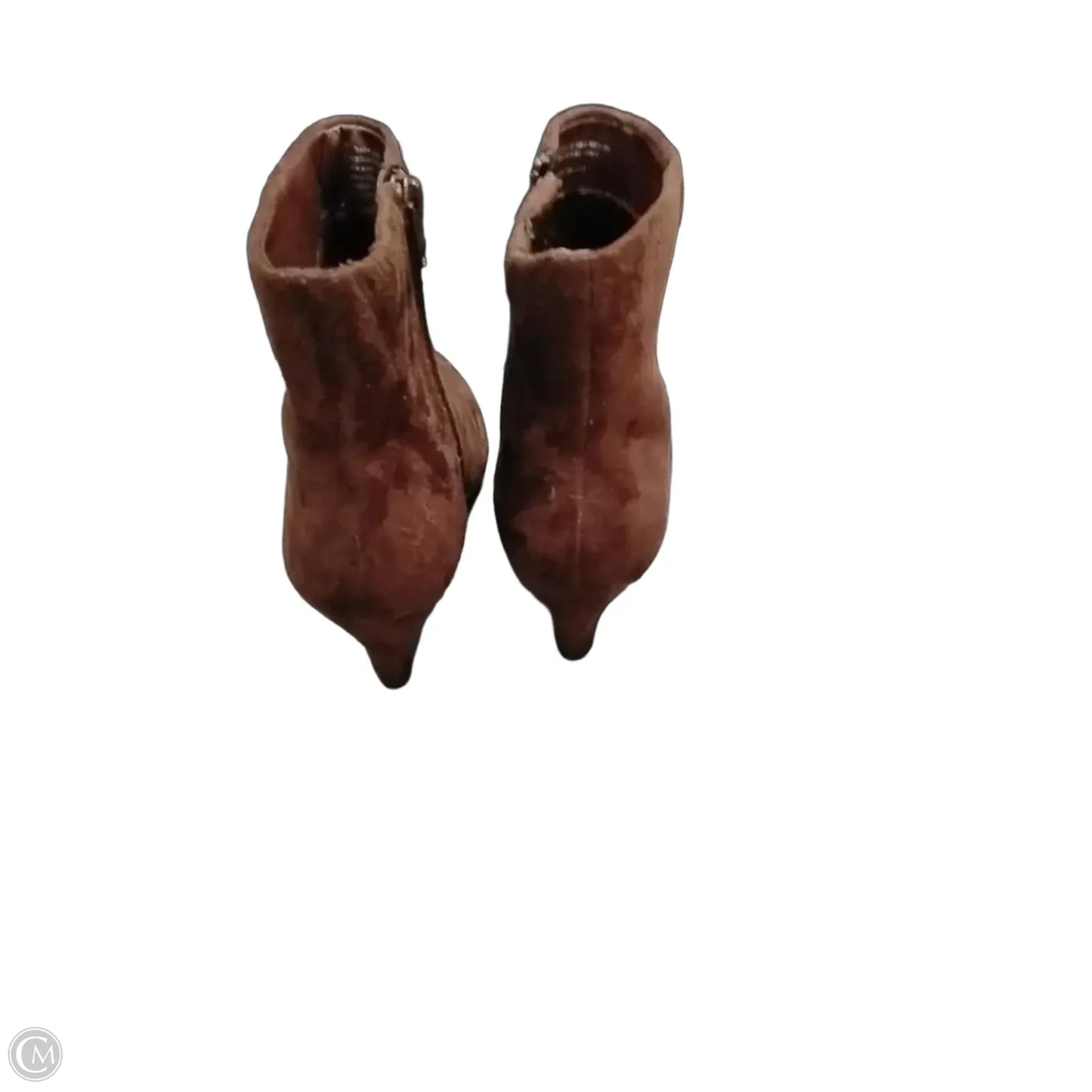Boots Ankle Heels By Universal Thread In Brown, Size: 7.5