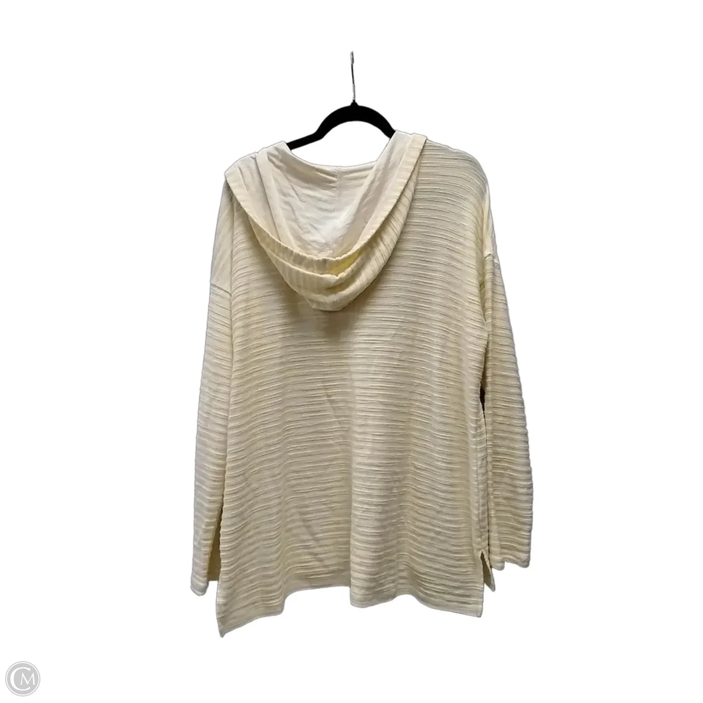 Sweatshirt Hoodie By New Directions In Striped Pattern, Size: Xl