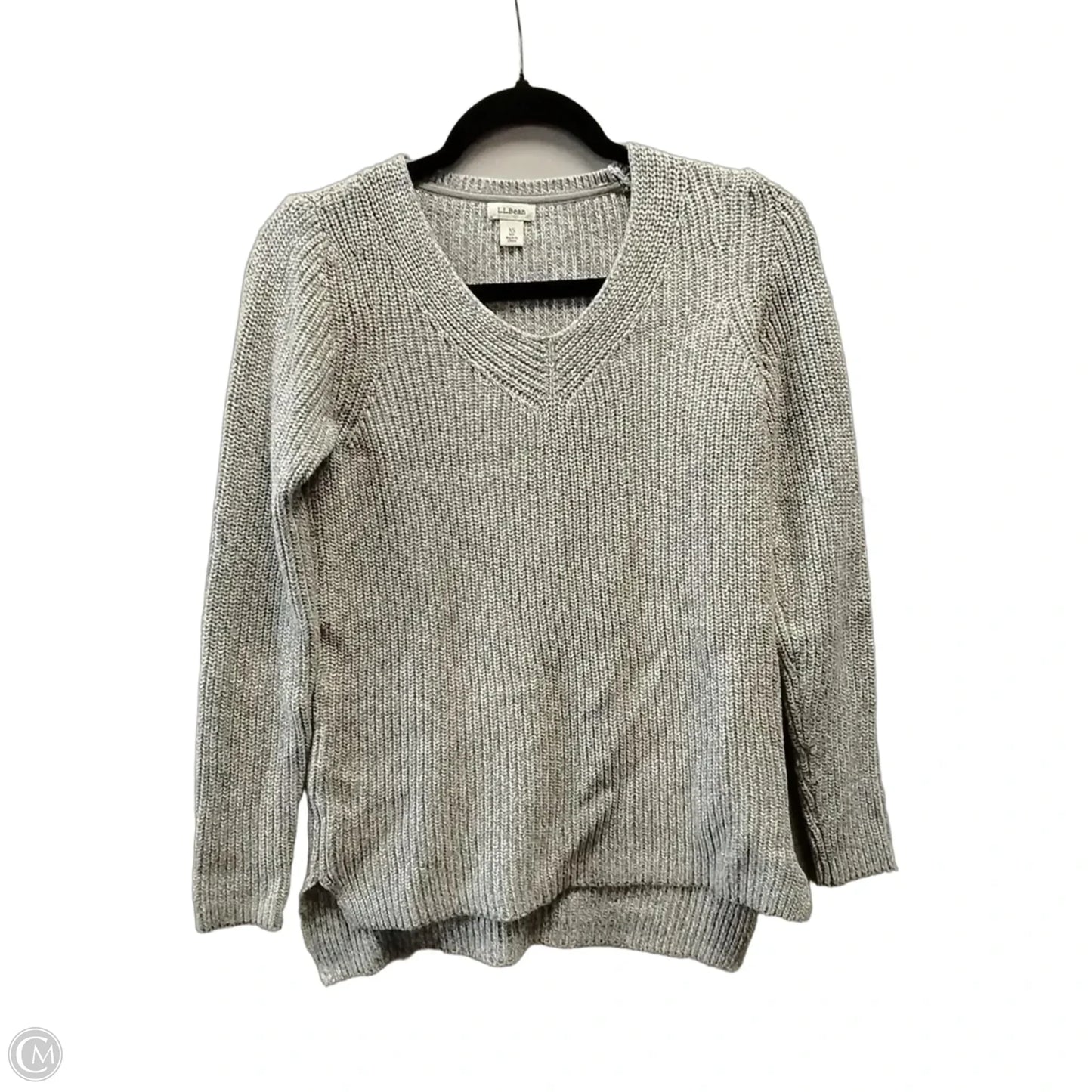 Sweater By L.l. Bean In Grey, Size: Xs