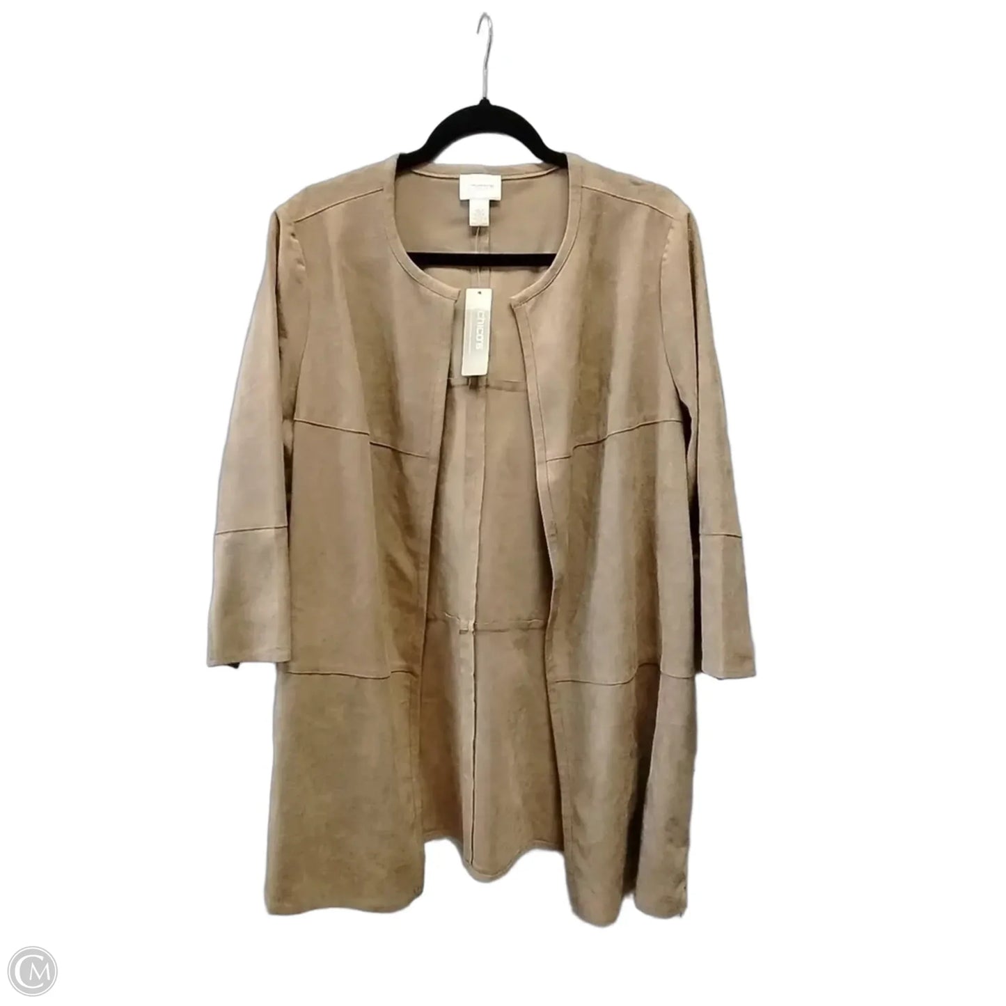 Jacket Other By Chicos In Beige, Size: L