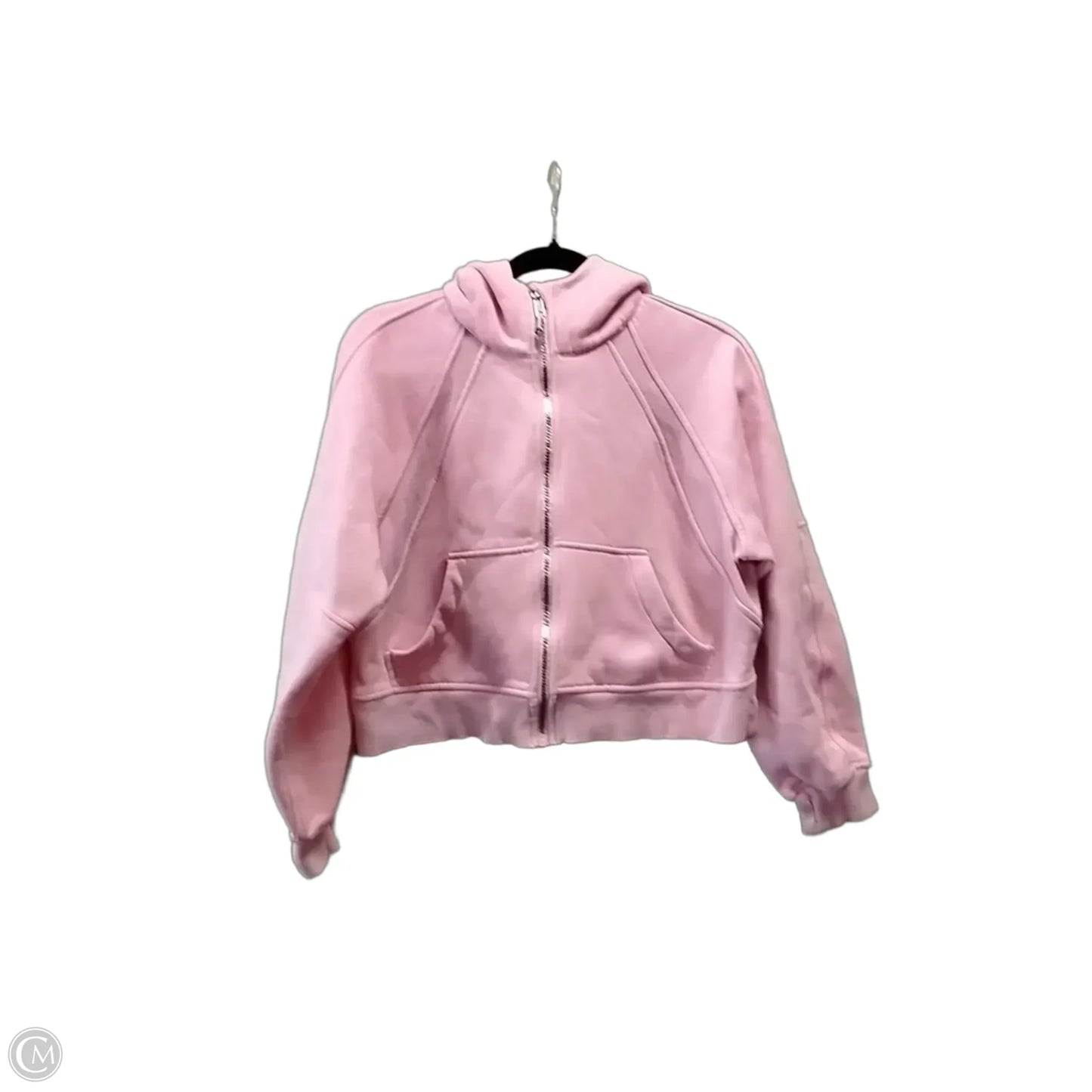 Athletic Jacket By Clothes Mentor In Pink, Size: S