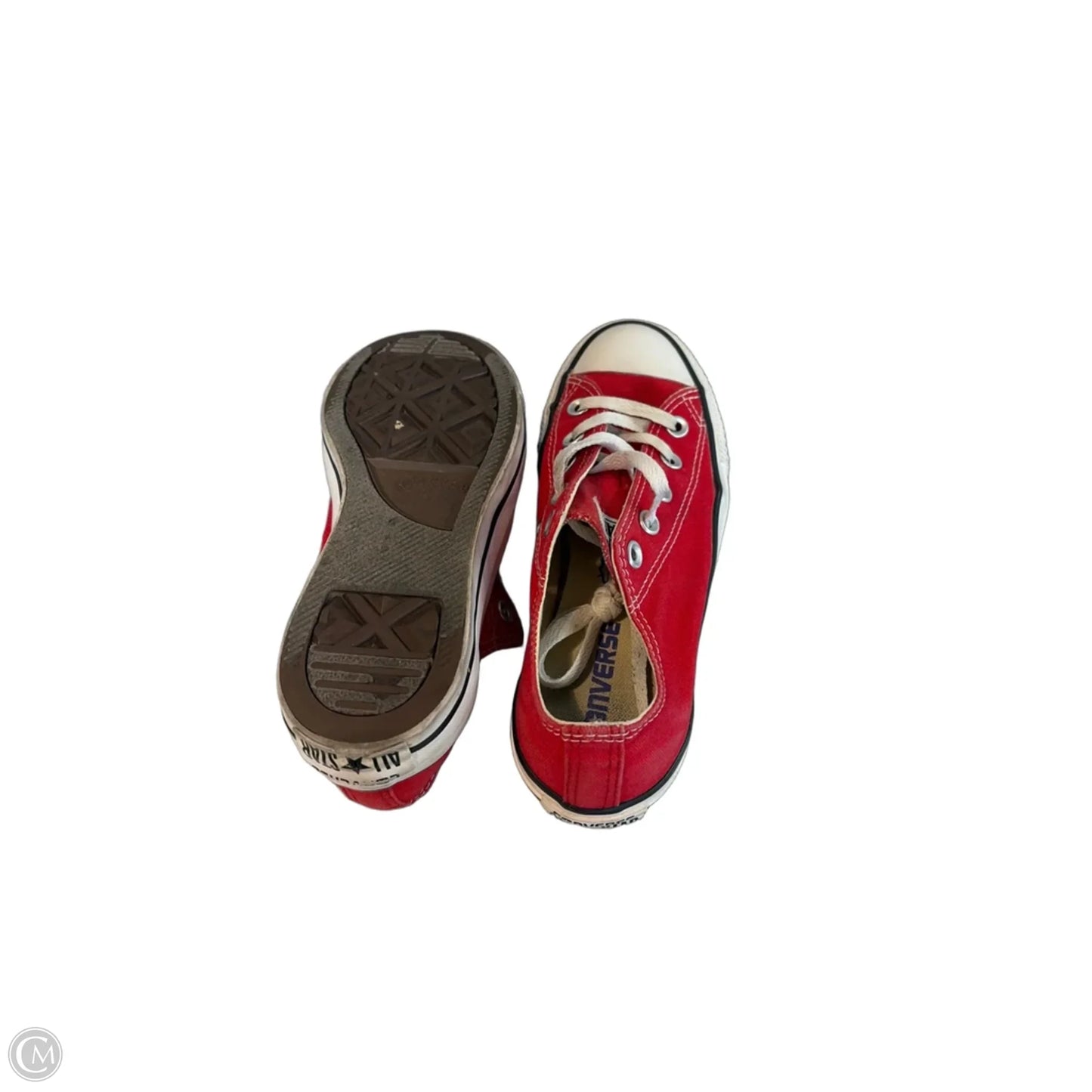 Shoes Sneakers By Converse In Red, Size: 6