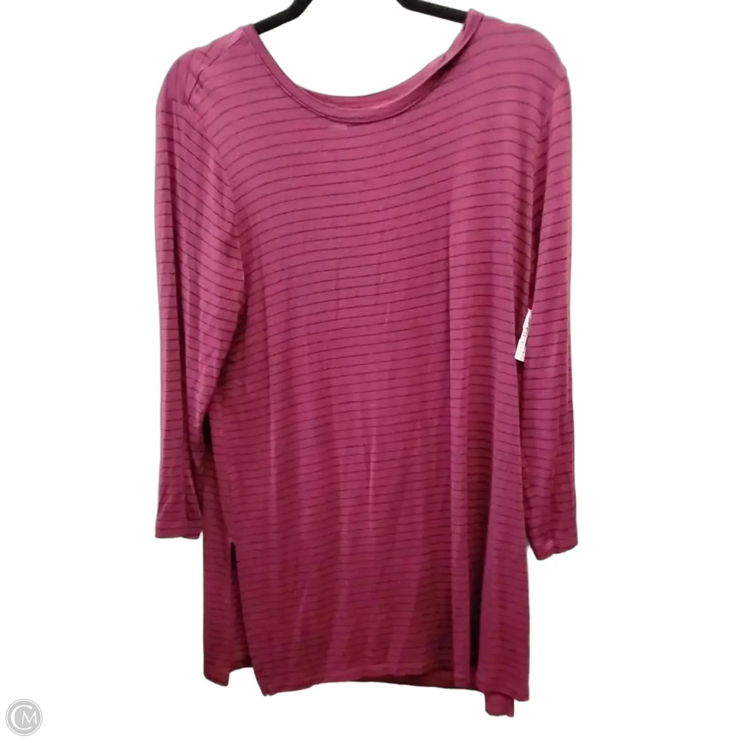 Top Long Sleeve By Old Navy In Red, Size: L