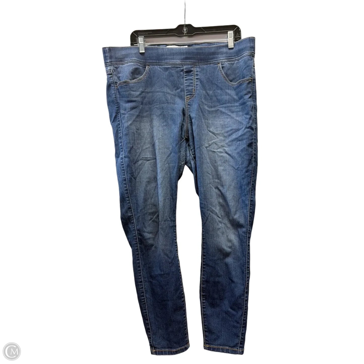 Jeans Skinny By Torrid In Blue Denim, Size: 16