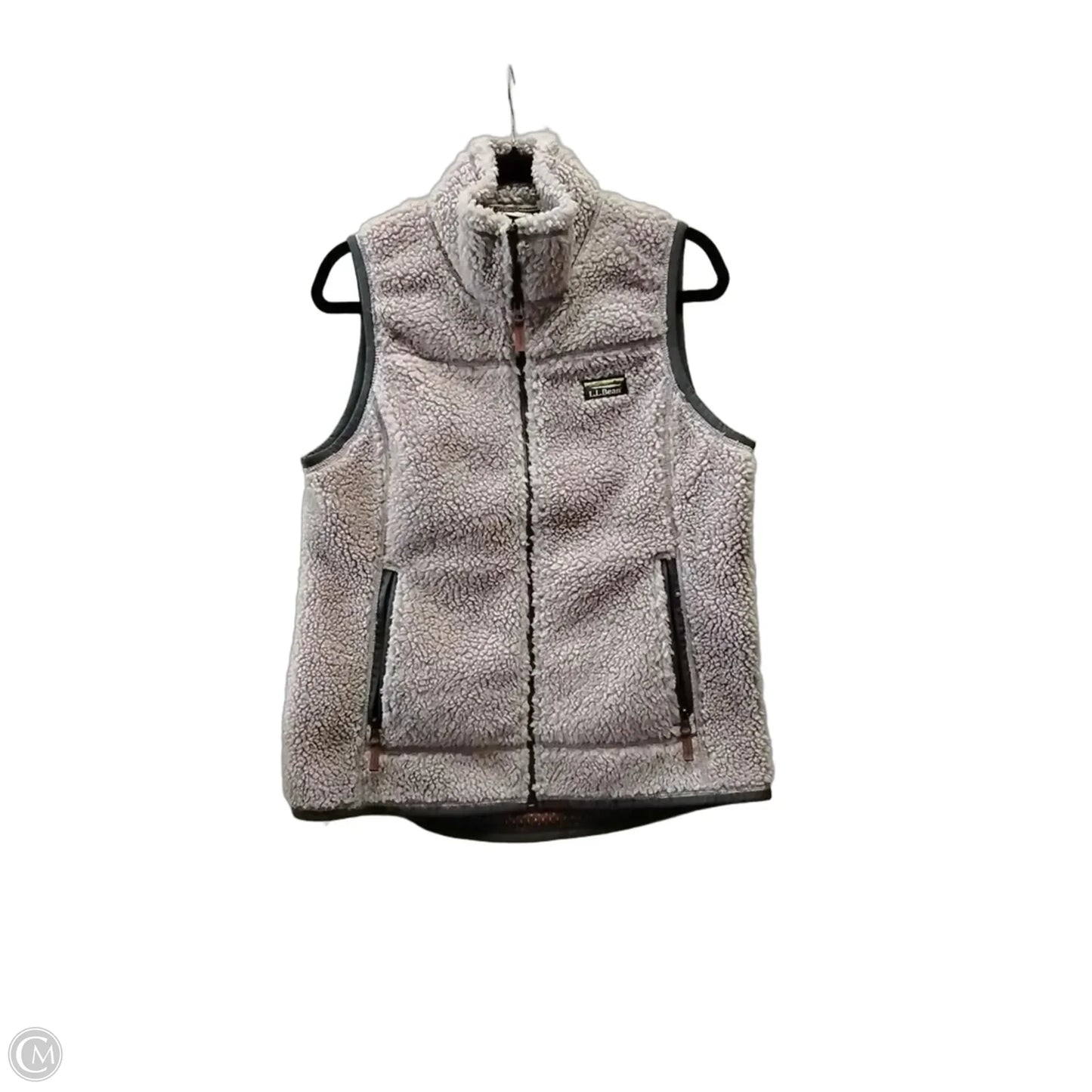 Vest Faux Fur & Sherpa By L.l. Bean In Purple, Size: M