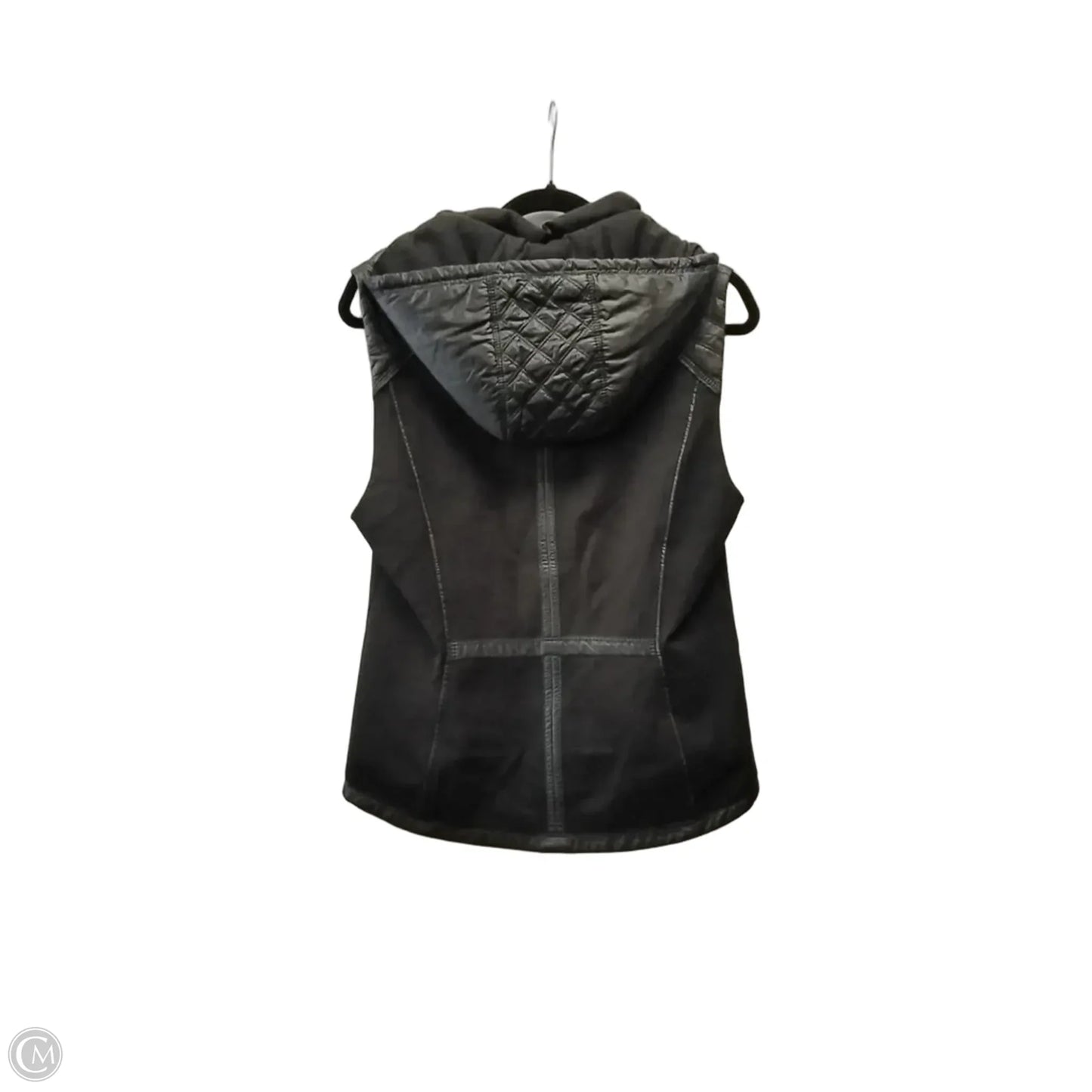 Vest Puffer & Quilted By White House Black Market In Black, Size: M