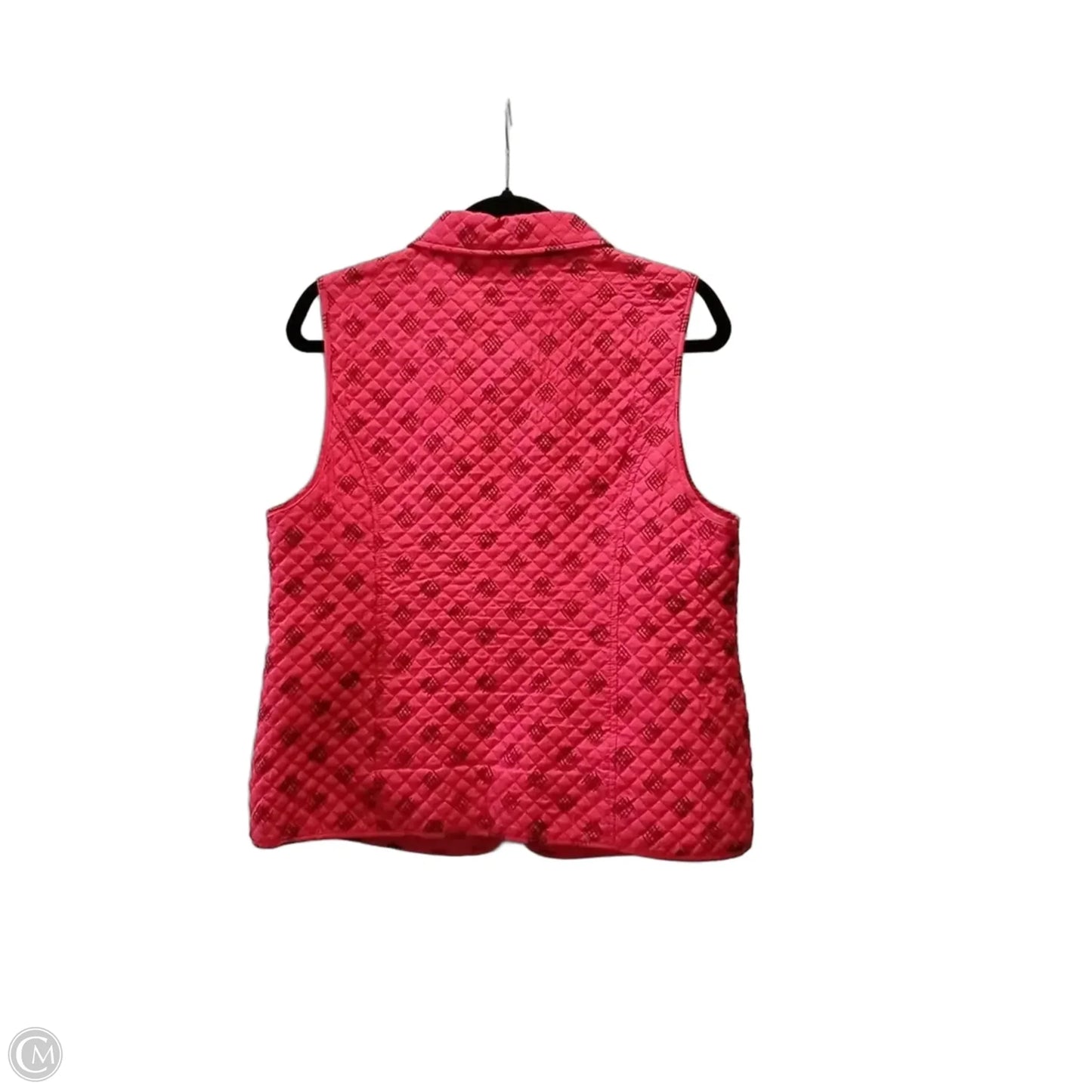 Vest Puffer & Quilted By Chicos In Red, Size: M