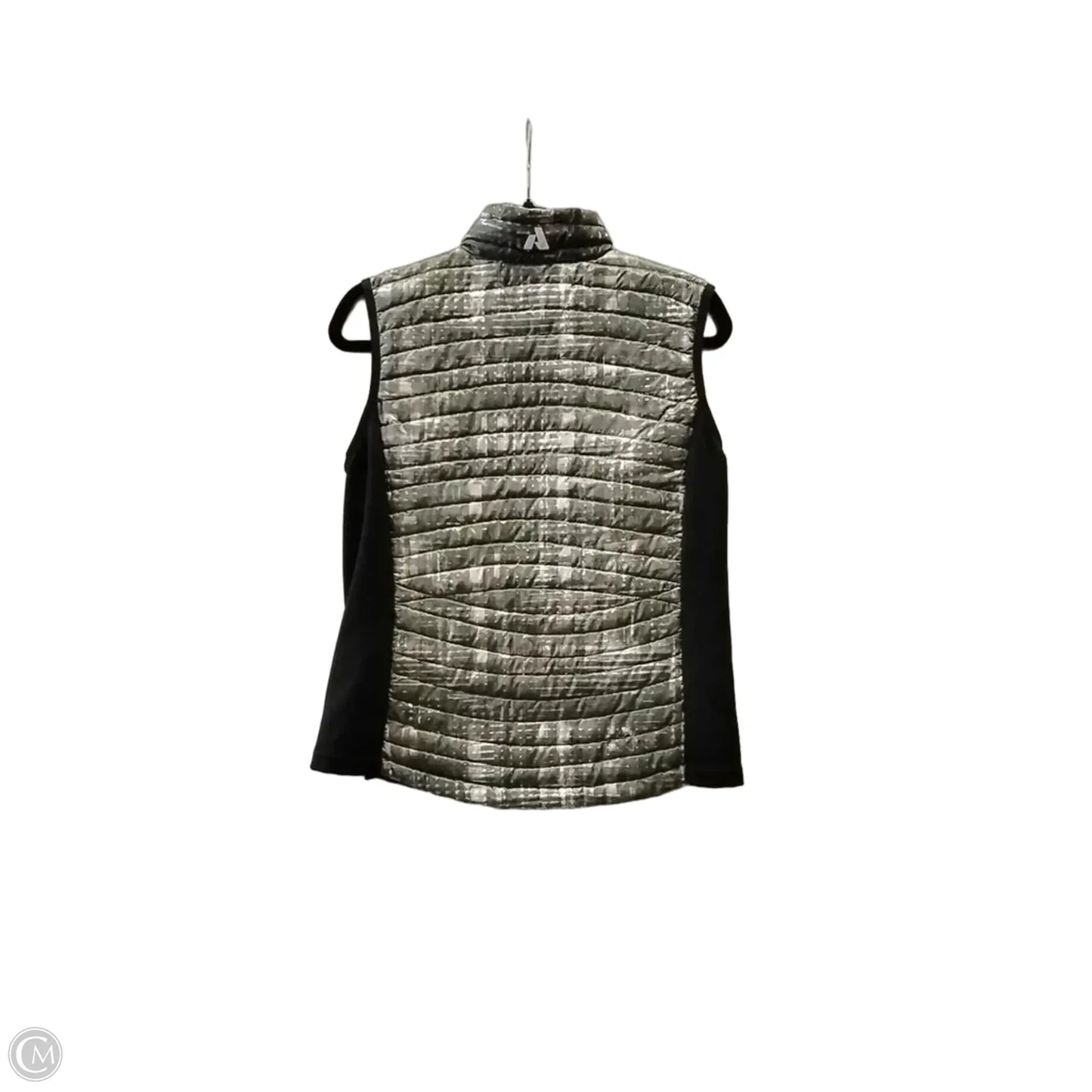 Vest Puffer & Quilted By Eddie Bauer In Grey, Size: M