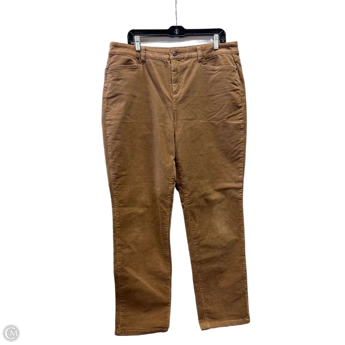 Pants Corduroy By Talbots In Brown, Size: 16