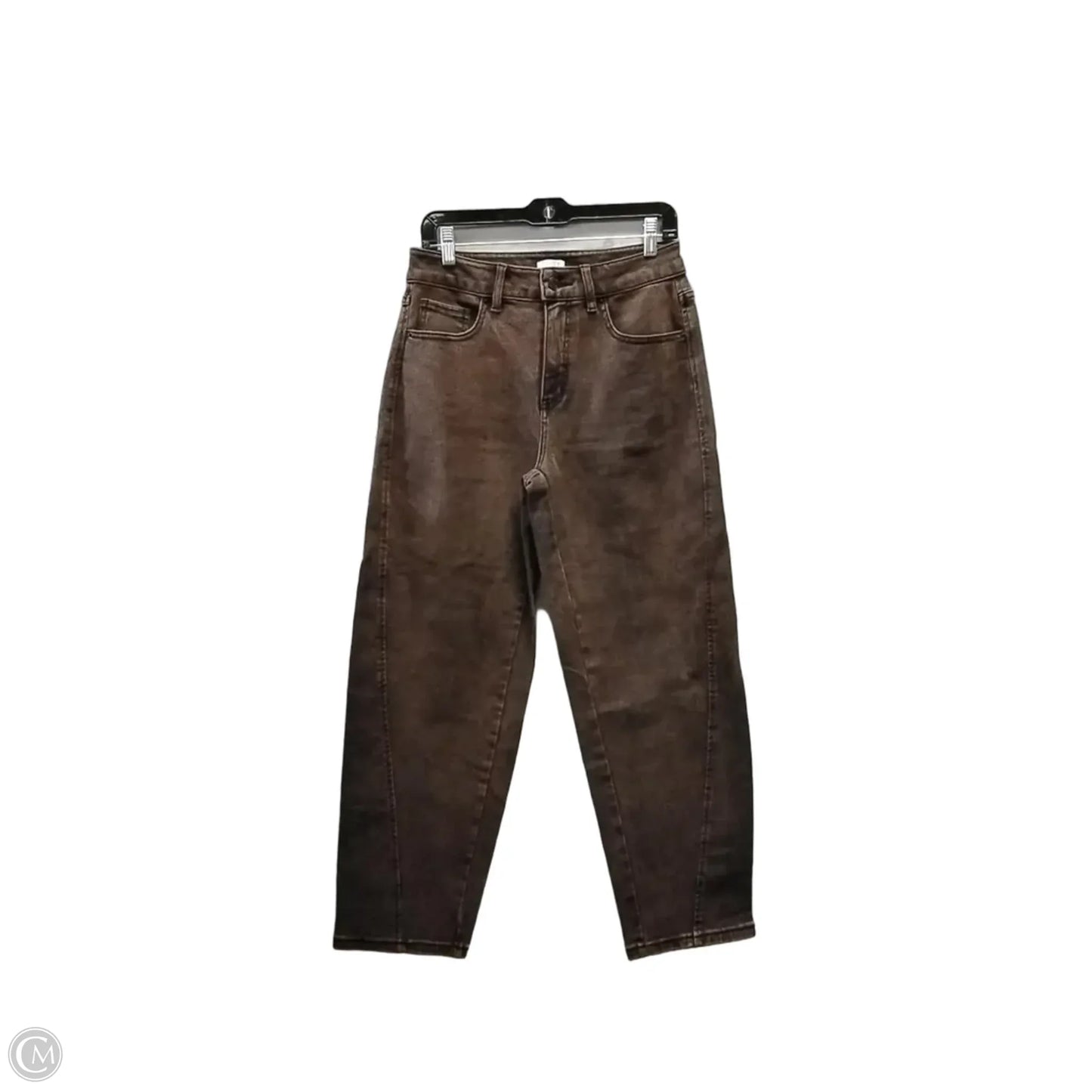 Jeans Wide Leg By Time And Tru In Brown, Size: 8