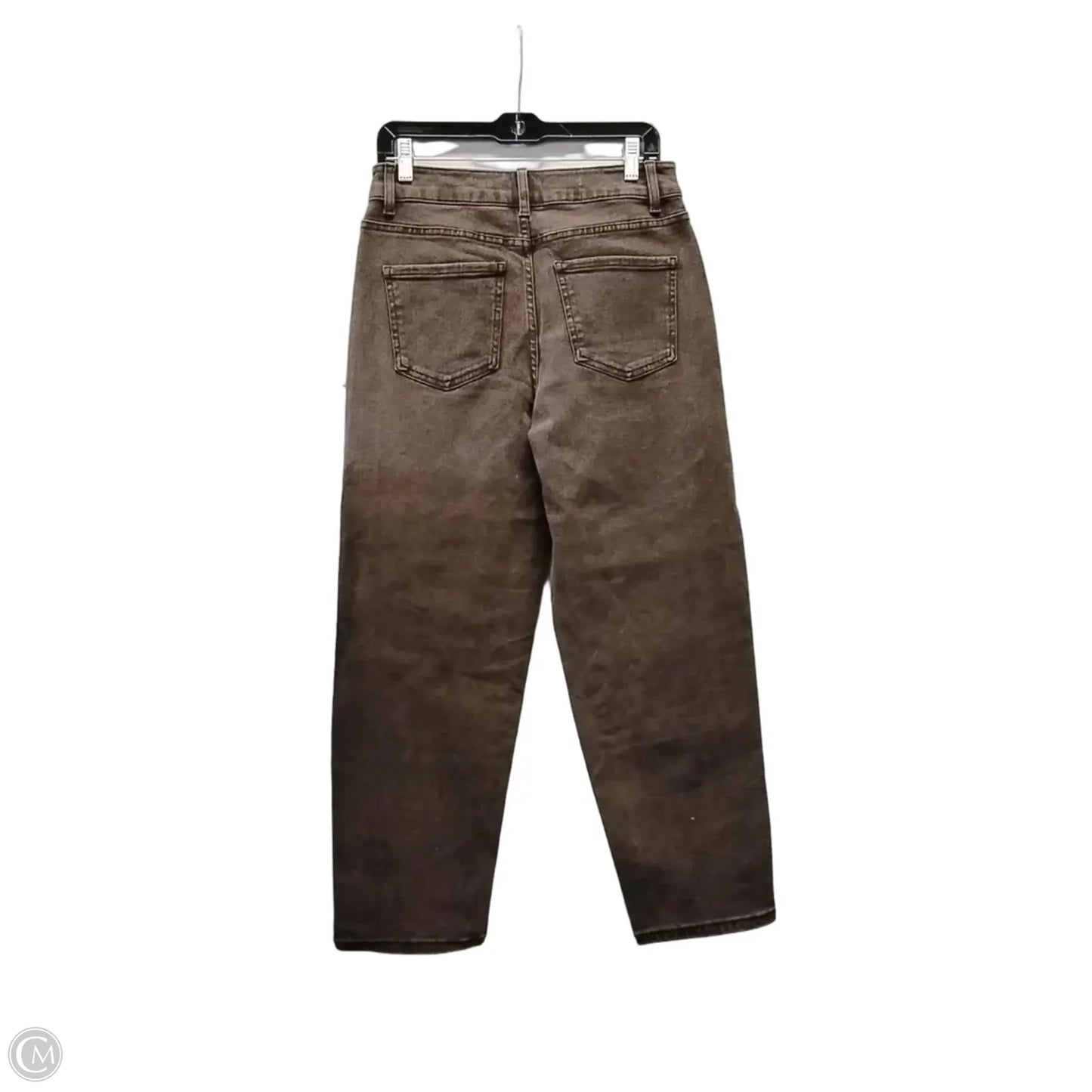 Jeans Wide Leg By Time And Tru In Brown, Size: 8