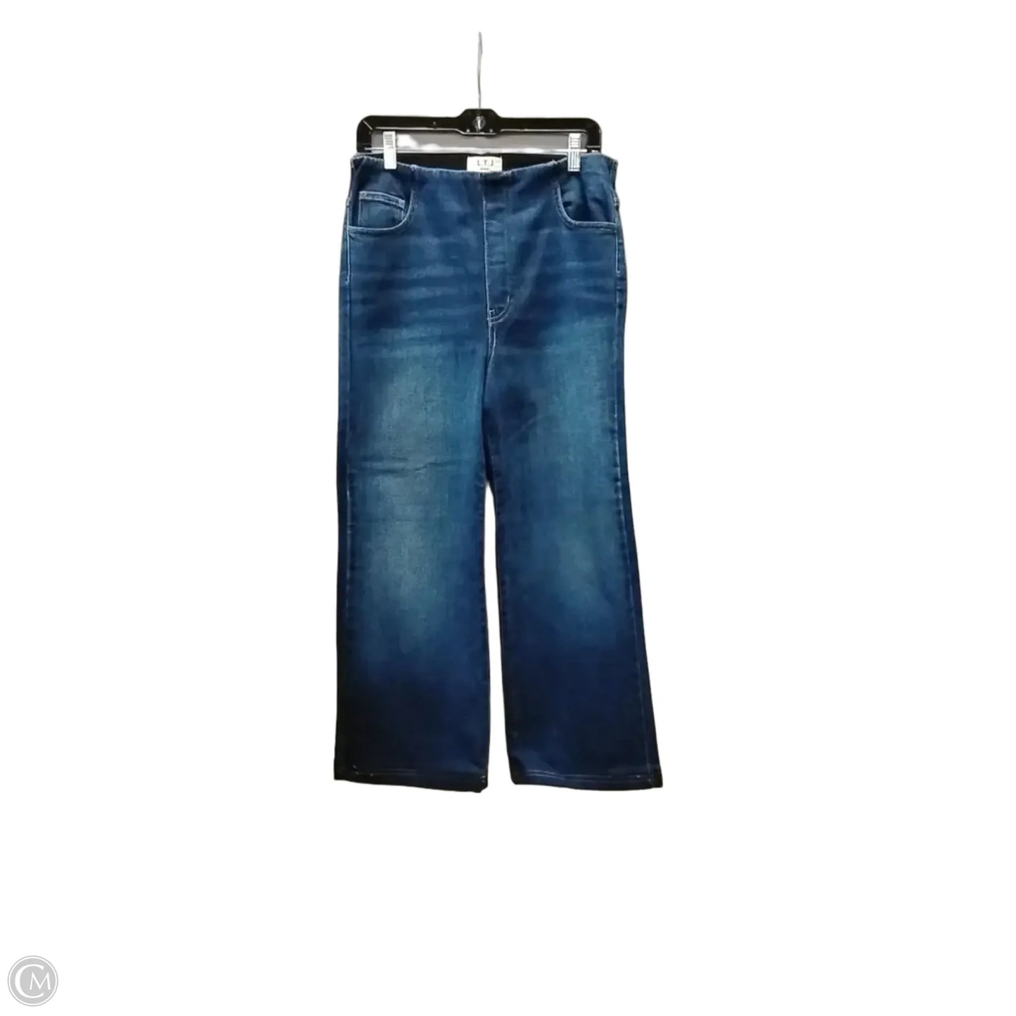 Jeans Wide Leg By Clothes Mentor In Blue Denim, Size: M