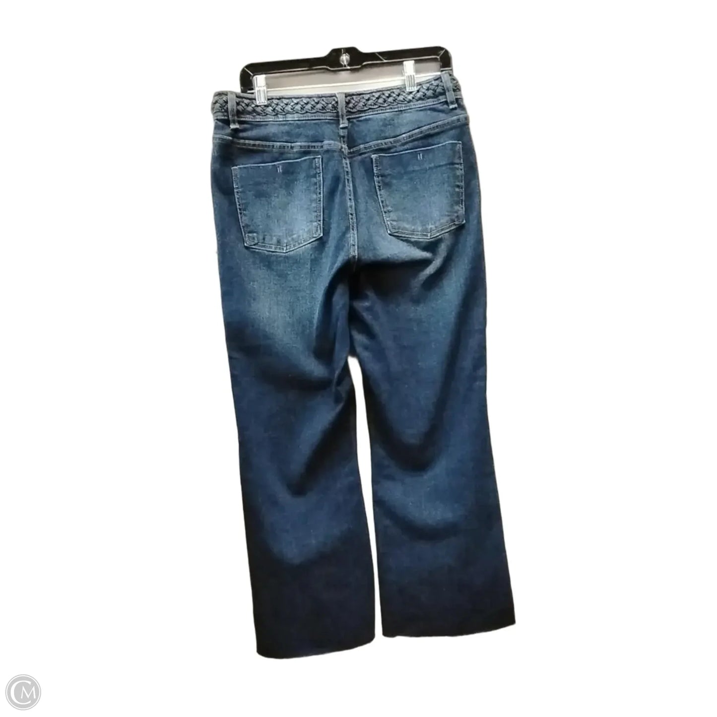 Jeans Wide Leg By Oat In Blue Denim, Size: 8