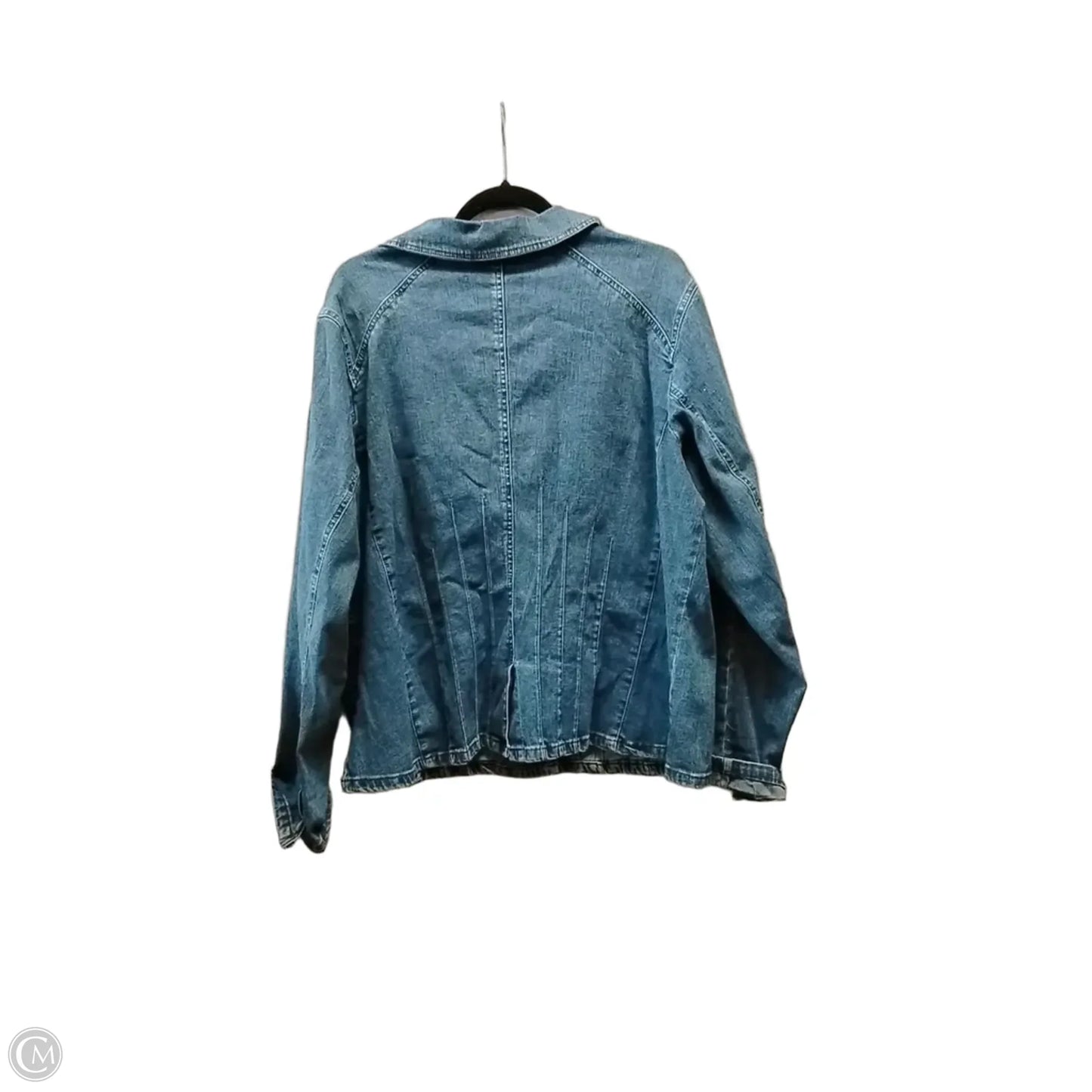 Jacket Denim By Alc In Blue Denim, Size: 1x