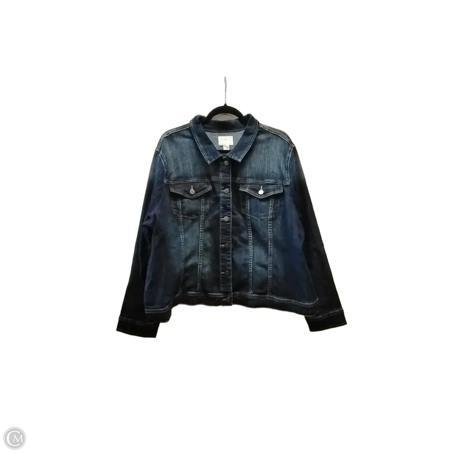 Jacket Denim By Caslon In Blue Denim, Size: 4x