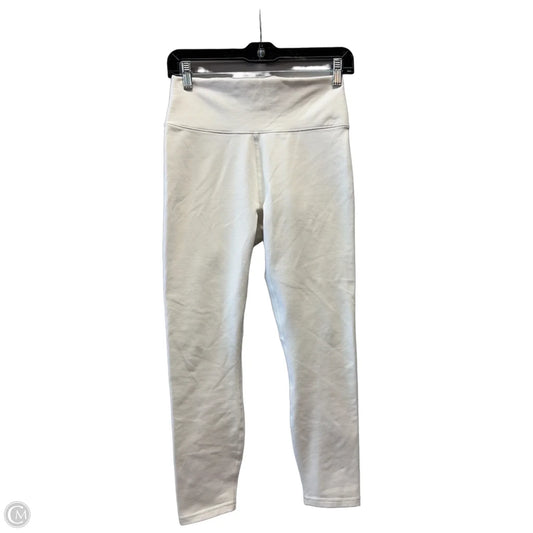 Athletic Leggings By Clothes Mentor In Ivory, Size: S