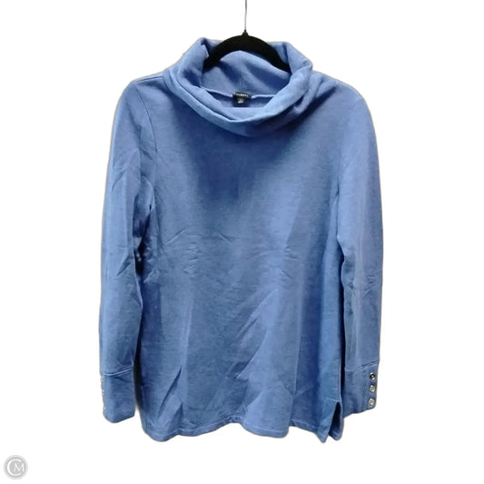 Sweatshirt Crewneck By Talbots In Blue, Size: S