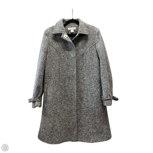 Coat Peacoat By Preston And New York In Grey, Size: 12