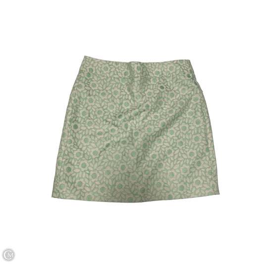 Skirt Mini & Short By Loft In Green, Size: 2p