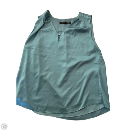 Blouse Sleeveless By White House Black Market In Blue, Size: Medium