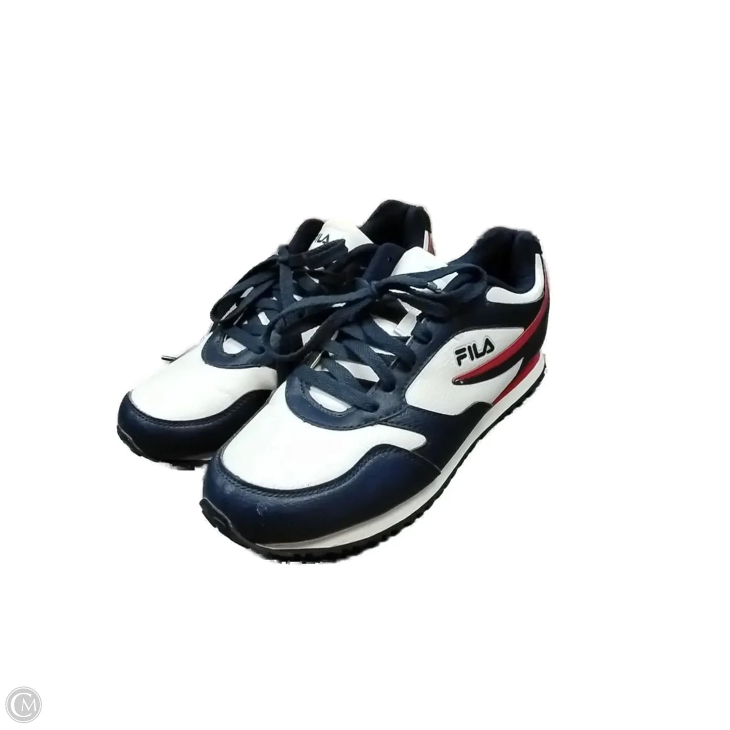 Shoes Sneakers By Fila In Blue & White, Size: 8