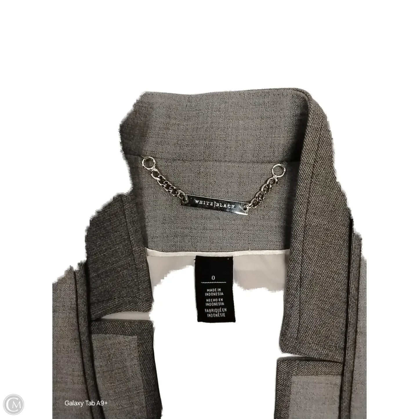 Blazer By White House Black Market In Grey, Size: 0