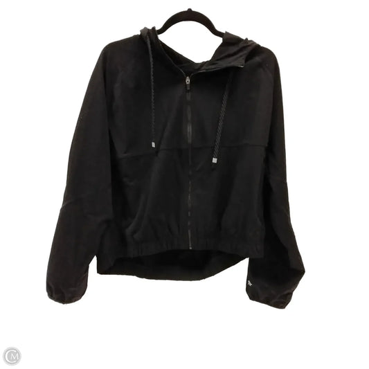 Jacket Windbreaker By Fabletics In Black, Size: Xl