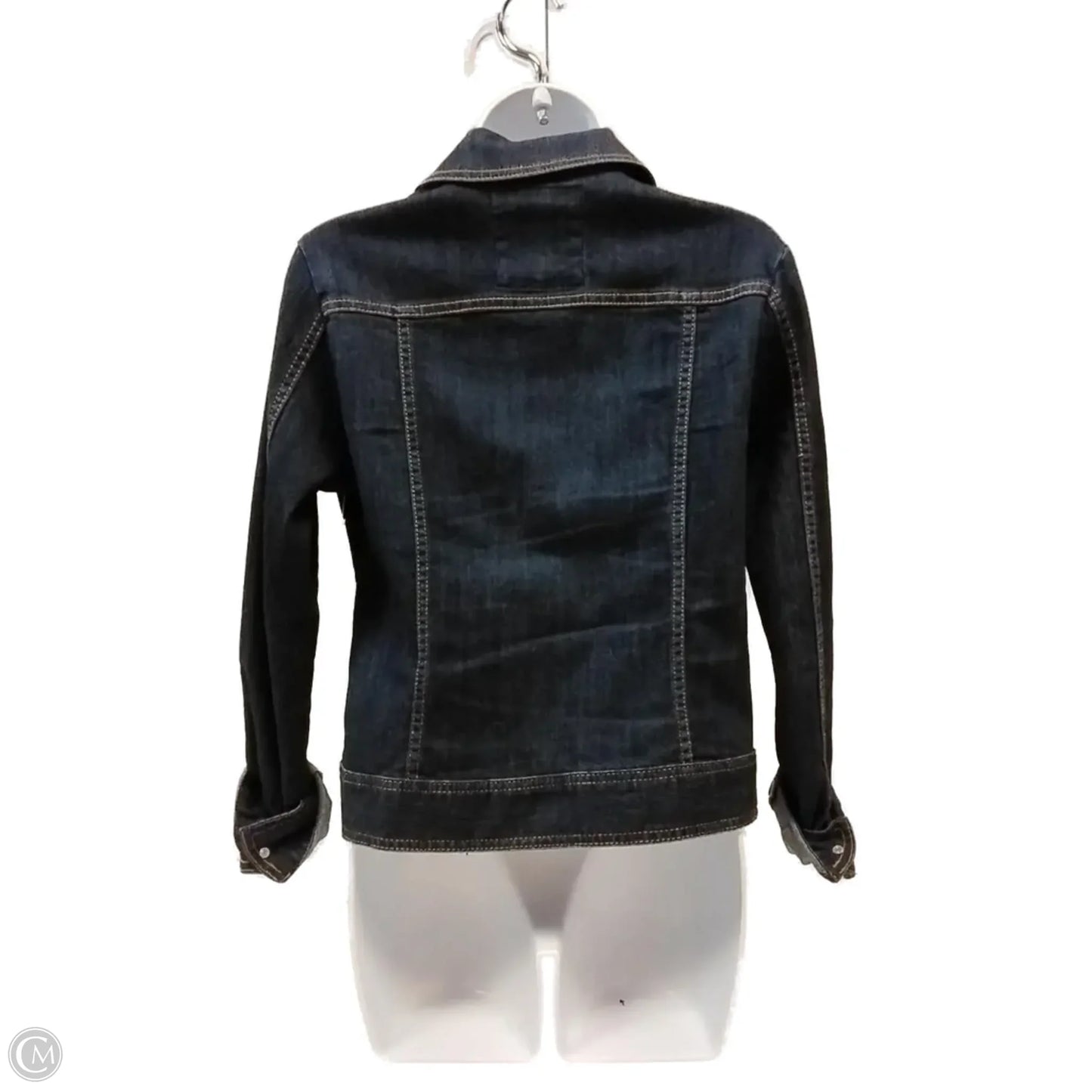 Jacket Denim By Limited In Blue Denim, Size: M