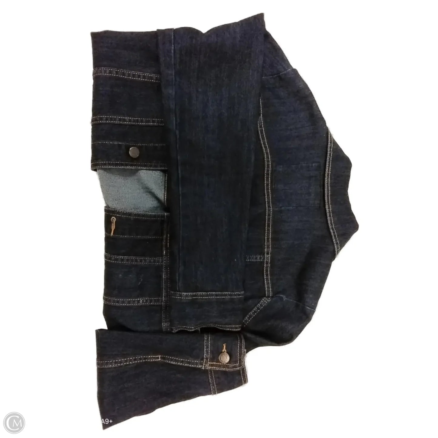 Jacket Denim By Limited In Blue Denim, Size: M