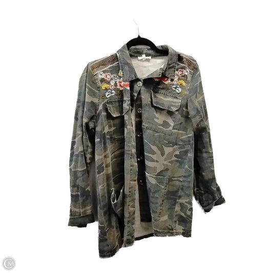 Jacket Other By Mystree In Camouflage Print, Size: S