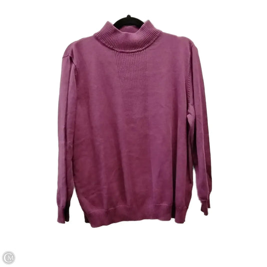 Top Long Sleeve By Dressbarn In Purple, Size: 20