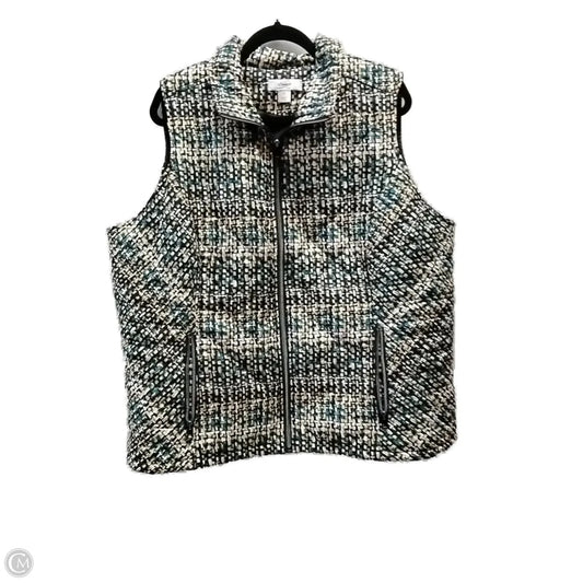 Vest Puffer & Quilted By Cj Banks In Multi-colored, Size: 2x