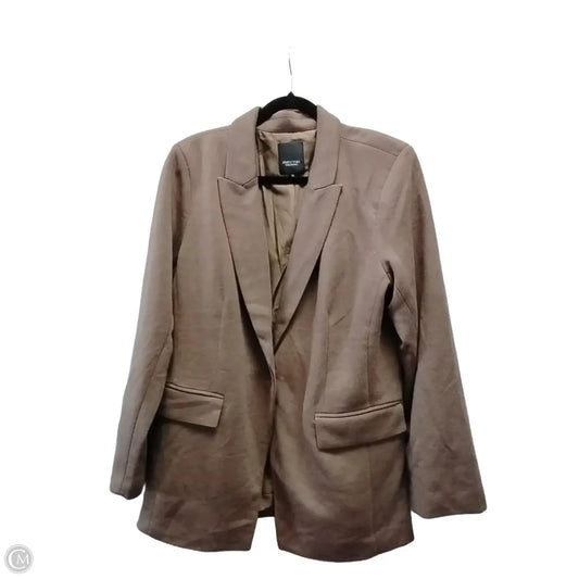 Blazer By Simply Vera In Brown, Size: Xl
