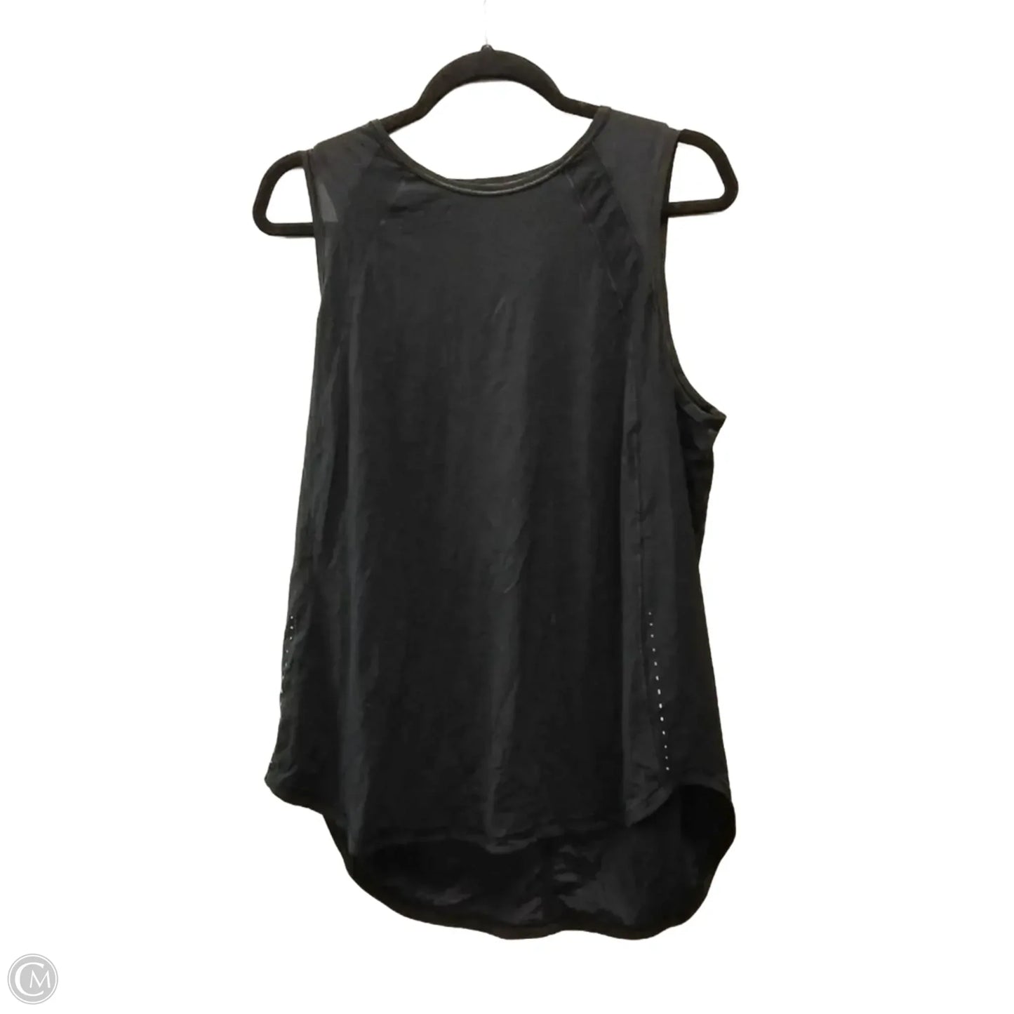 Athletic Tank Top By Lululemon In Black, Size: M