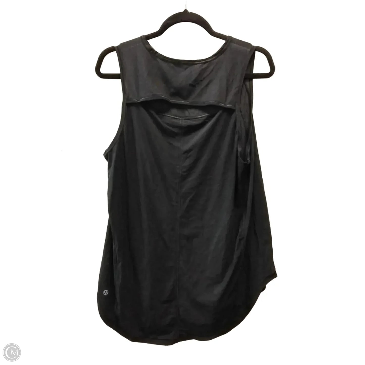 Athletic Tank Top By Lululemon In Black, Size: M