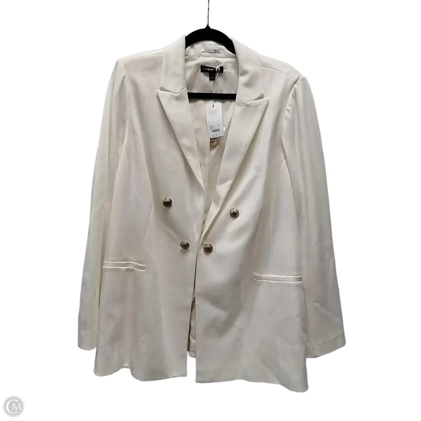 Blazer By Lane Bryant In White, Size: 20