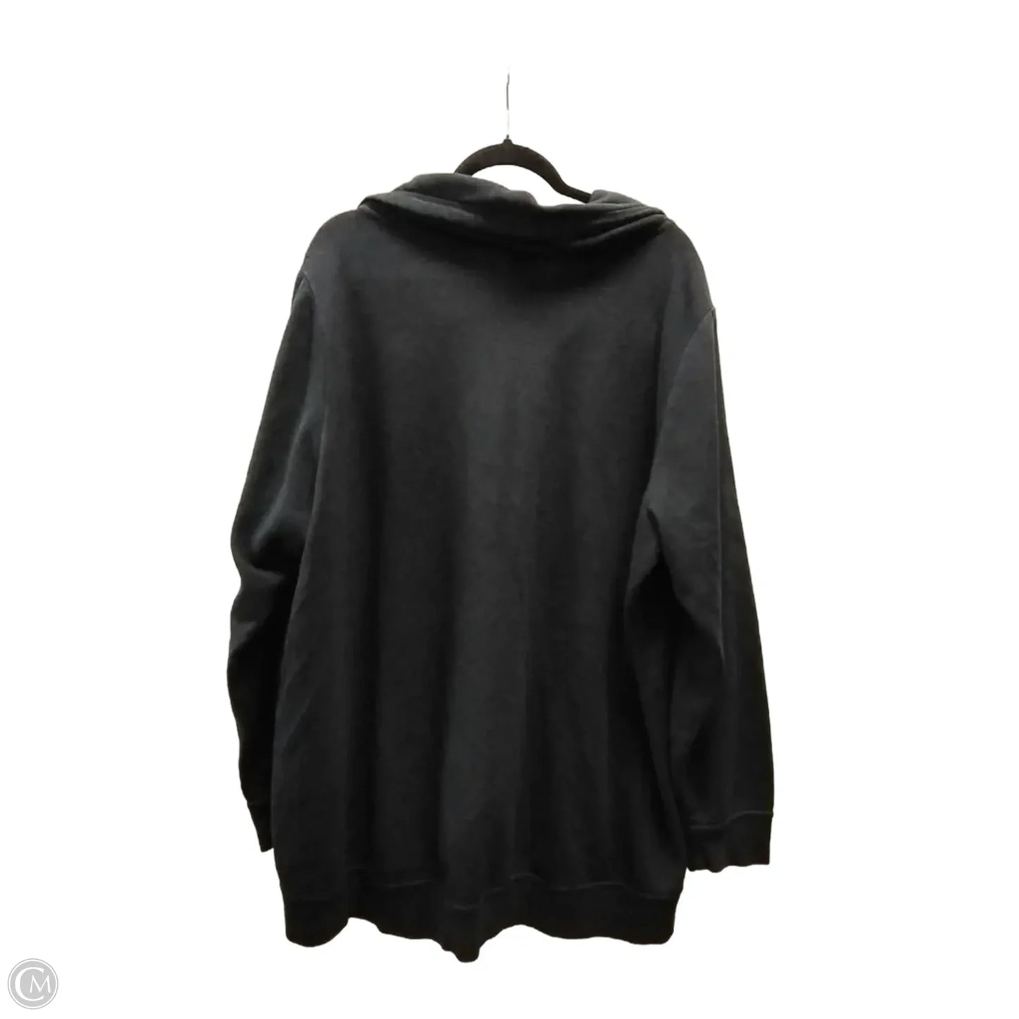 Athletic Jacket By Nike In Black, Size: 2x