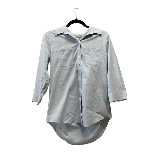 Top Long Sleeve By Chicos In Blue, Size: S