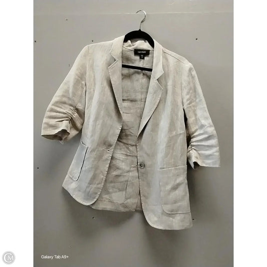Blazer By Karen Kane In Beige, Size: S