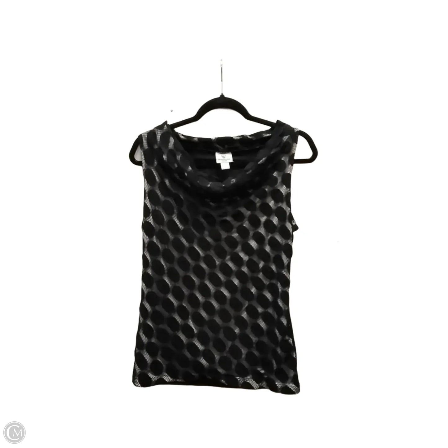 Top Sleeveless By Worthington In Black, Size: M