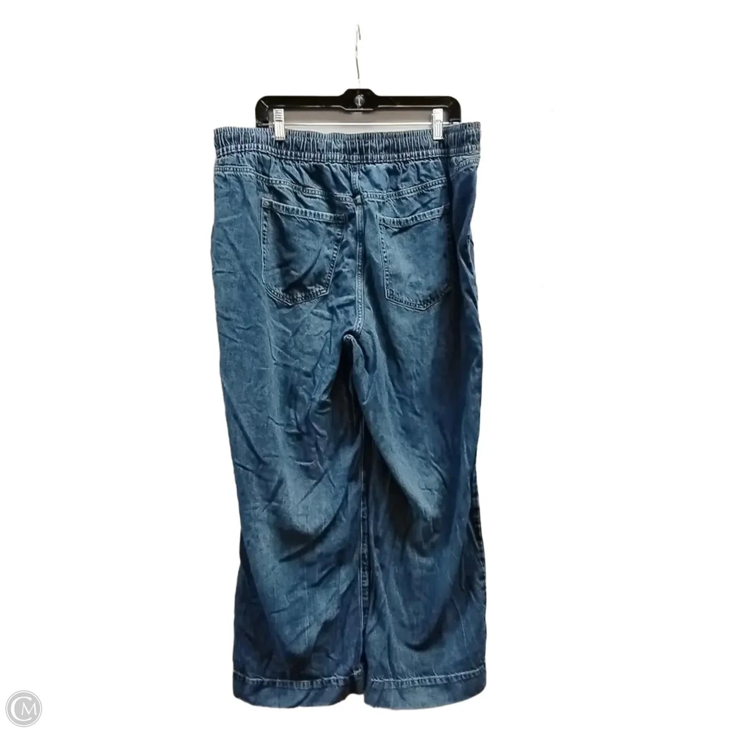 Jeans Wide Leg By Lane Bryant In Blue Denim, Size: 18