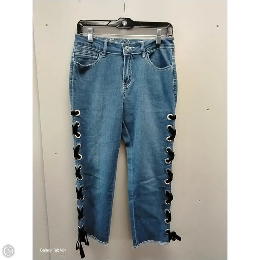 Jeans Skinny By Ethyl In Blue Denim, Size: 4