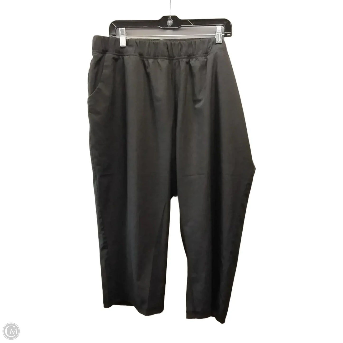 Athletic Capris By Cj Banks In Black, Size: 1x