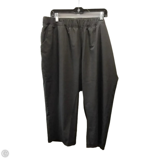 Athletic Capris By Cj Banks In Black, Size: 1x