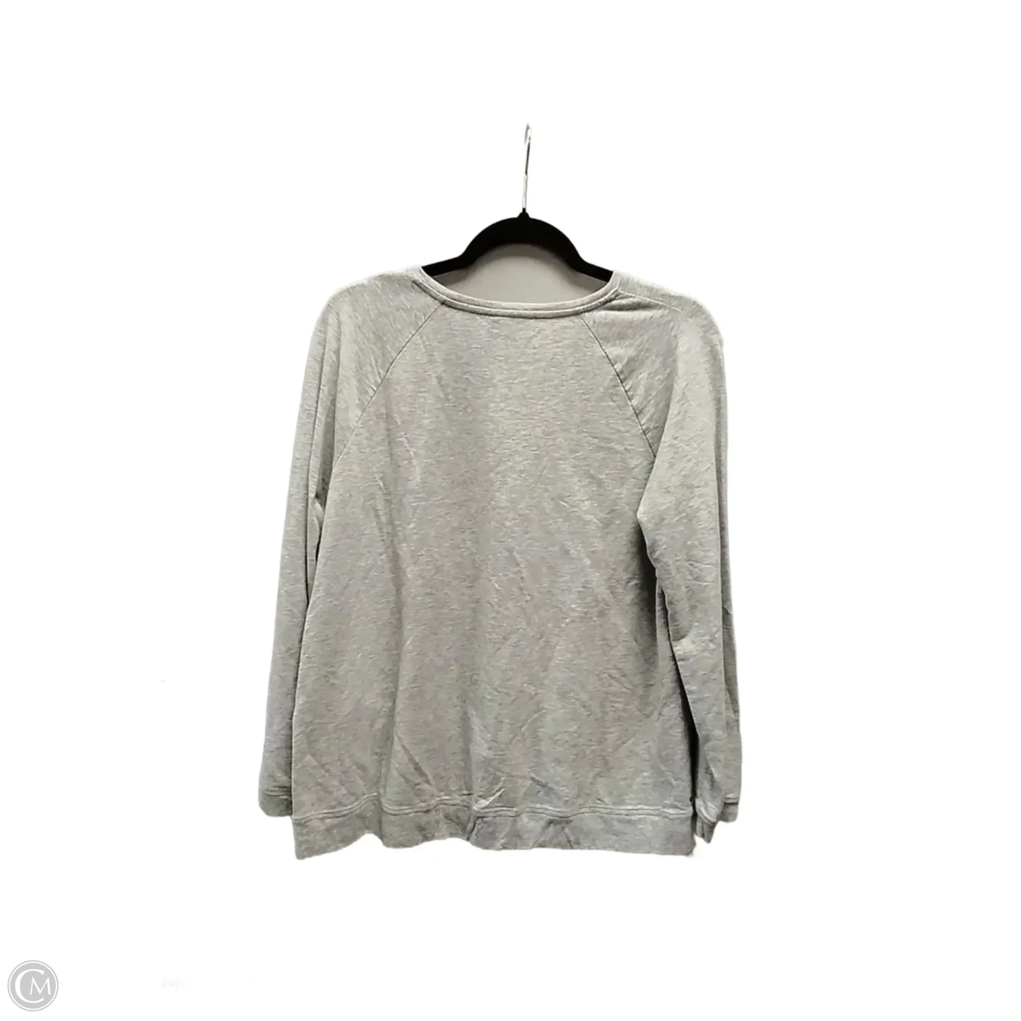 Top Long Sleeve Basic By J. Jill In Grey, Size: M