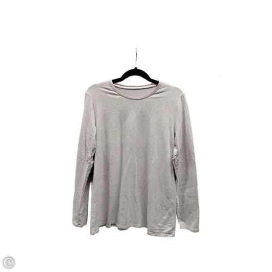 Top Long Sleeve Basic By Pure Jill In Purple, Size: M