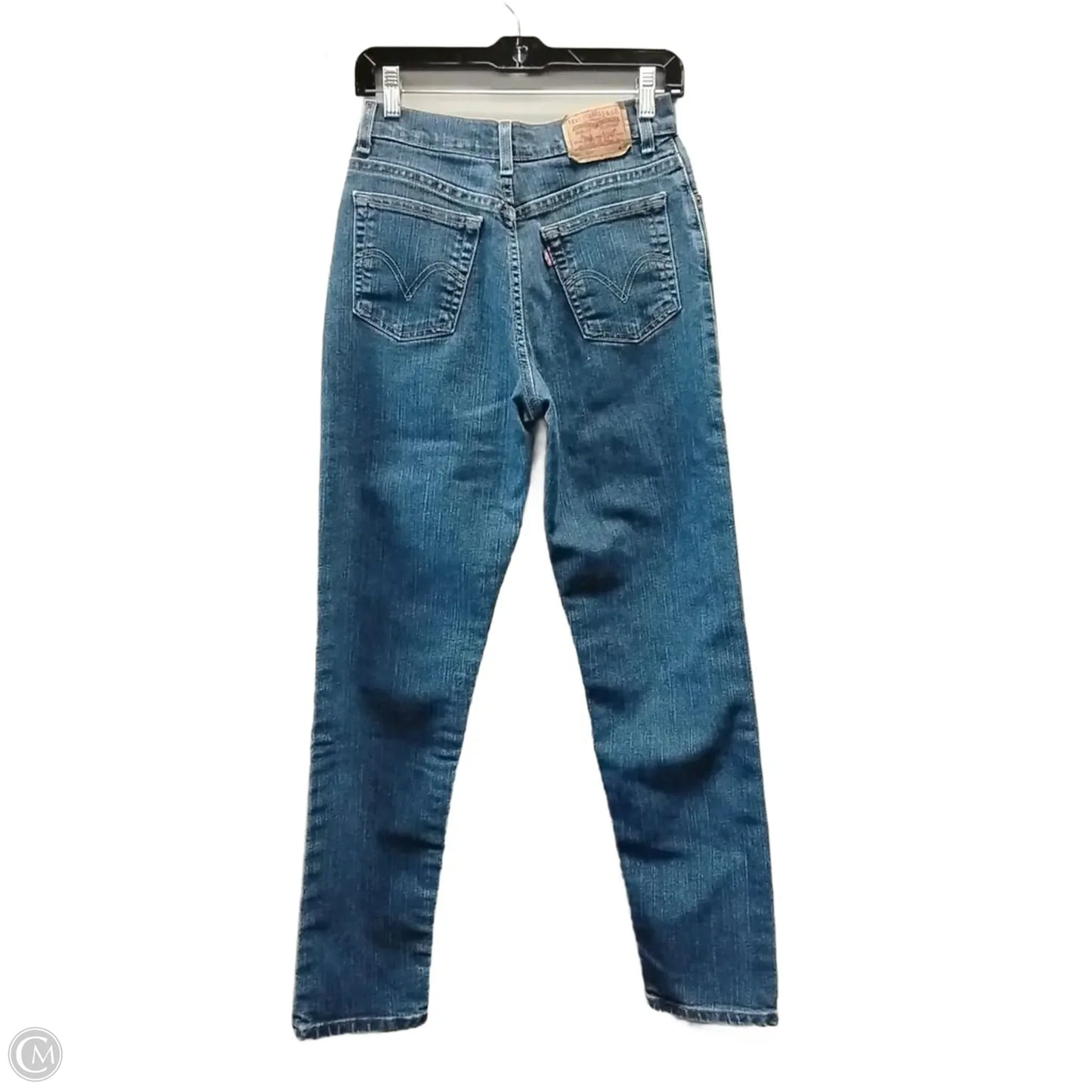 Jeans Skinny By Levis In Blue Denim, Size: 6
