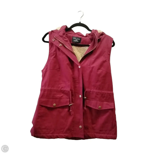Vest Other By Love Tree In Red, Size: L